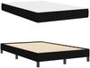 vidaXL Boxspringbett mit Matratze Schwarz 120 x 190 cm Stoff 3398474 Bild 4