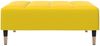 vidaXL Fußhocker Gelb 77x55x31 cm Samt 4007397 Bild 4