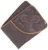 Sterntaler® Badetuch GOTS Motiv-Kapuzenbadetuch Eddy, Frottee (1-St) Bild 3