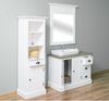 Maritimes Badmöbel-Set Landhausstil weiß Bild 3