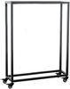 Kaminholzregal innen Metall BETTA - mit Rollen, 25x60x100 Brennholzregal innen Kaminholzständer Kaminholzhalter Feuerholzregal Innen Holz stapeln Wohnzimmer Bild 5