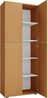 VCM Büroschrank Lona 914115 Buche B. 70 x H. 184 x T. 40 cm Bild 2