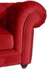 Sessel Kathe Bezug Samtvelours Buche nussbaum dunkel / rot 22492 Bild 5