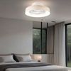LED Deckenventilator, 3-Stufen, Fernbedienung, Natur, D 47cm Bild 3