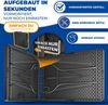 KESSER® Buffettisch Tisch klappbar Kunststoff 183x76 cm Campingtisch Partytisch Klapptisch Gartentisch für Garten, Terrasse und Balkon zusammenklappbar 8 Personen inkl. Tragegriff und Cover Anthrazit, 220cm Bild 4