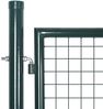 vidaXL Zauntor Stahl 300x125 cm Grün 42981 Bild 4