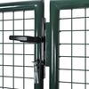 vidaXL Zauntor Stahl 300x125 cm Grün 42981 Bild 3