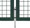 vidaXL Zauntor Stahl 300x125 cm Grün 42981 Bild 5