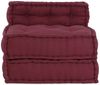vidaXL Modulares Sofaelement Kastanienbraun 70x70x54 cm Stoff 4019030 Bild 3