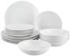 my home Tafelservice Angi (18-tlg), 6 Personen, Porzellan, Geschirr-Set, harmonische, trendige Coupeform Bild 3