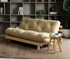 Schlafsofa ROOTS 160 cm Polster GREY von KARUP Klappsofa Gestell Kiefer massiv Bild 3