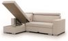 Ecksofa Schlafsofa Sofa CANTON in Stoff Liverpool Pearl Ottomane Links Bild 3