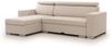 Ecksofa Schlafsofa Sofa CANTON in Stoff Liverpool Pearl Ottomane Links Bild 2