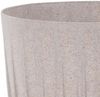 Pflanzgefäß PALMA 25 cm creme aus Kunststoff Holzfaser wetterfest UV-beständig robust pflegeleicht nachhaltiger Pflanzkübel für Innen- und Außenbereich Bild 2