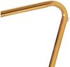 Duhome Esszimmerstuhl Samt Schminktisch Stuhl Modern Konferenzstuhl Besucherstuhl Küchenstuhl Sessel mit Goldenen Beinen für Wohnzimmer Schlafzimmer Küche, Beige Bild 4