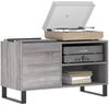 vidaXL Plattenschrank Grau Sonoma 85x38x48 cm Holzwerkstoff 831714 Bild 3