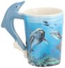 HTI-Living Tasse Becher Delfin, 1-tlg, Keramik, Kaffeetasse Teetasse Bild 3