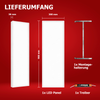 LED Anbaupanel 90x30 cm Tageslichtweiß 6000K 20W UGR Bild 5
