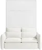 Vente-unique - RAPILI Bett Holz, Platte Weiß - B 151 cm239,2 cm x H 225,2 cm x L 188 cm Bild 5