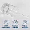 Blumtal Matratzenschoner 80x160 cm - wasserdichte Matratzenauflage 80x160 cm aus 80% Baumwolle - Oeko-TEX zert. Inkontinenzunterlage waschbar bis 95 °C - knisterfreier Bett Topper - Inkontinenzauflage Bild 3