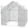 Vitavia Gewächshaus "Domus 6700", aluminium, 6,7 m²,6 mm HKP Bild 3