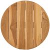 Gartentisch, Beistelltisch, Balkontisch Braun 40 x 40 x 41 cm Massivholz Teak Bild 5