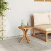 Gartentisch, Beistelltisch, Balkontisch Braun 40 x 40 x 41 cm Massivholz Teak Bild 4