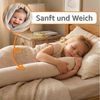 Totsy Baby Seitenschläferkissen Bettschlange Body Pillow - Kopfkissen lang Bettrolle Schlafkissen Bild 4