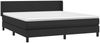 vidaXL Boxspringbett mit Matratze Schwarz 180x200 cm Kunstleder 3130673 Bild 3