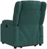 vidaXL Massagesessel mit Aufstehhilfe Dunkelgrün Stoff 3205220 Bild 5