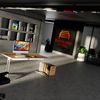 Rheinland Möbel Statio Schreibtisch 160x80 cm höhenverstellbar ±10 mm in Nussbaum – großzügiger Bürotisch für Homeoffice & Büro, C-Fuß, Kabelwanne, einfache Montage, FSC® zertifiziert Bild 5
