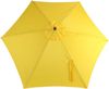 Sonnenschirm Florida, Gartenschirm Marktschirm, Ø 3m Polyester/Holz ~ gelb Bild 3