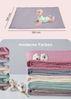 Babydecke Premium Musselin Babydecke 4-lagige Decke aus 100% Baumwolle, Laynenburg, Musselin Babydecke, Kuscheldecke oder Schlafdecke, Pucktuch, Spucktuch Bild 3