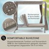 Blumfeldt Doppelliege Outdoor für 2 Personen mit Dach, Doppel-Sonnenliege, Doppel Garten Liege Bett für Erwachsene & Kinder, Gartenbett mit Verstellbarer Rückenlehne, Outdoor-Sonnenbett mit Dach Bild 3