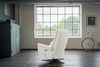 KAWOLA Sessel NAMA Relaxsessel drehbar Stoff hellgrau 111 x 86 x 78 cm Bild 5