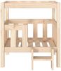 vidaXL Hundebett 65,5x50,5x70 cm Massivholz Kiefer 822372 Bild 5