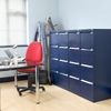 Bisley Hängeregistraturschrank, doppelbahnig, DIN A4, 2 HR-Schubladen, Farbe schwarz Bild 5