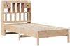 vidaXL Massivholzbett mit Regal ohne Matratze 90x200 cm Kiefer 3322918 Bild 3