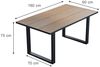 Esstisch Avido Goldkraft Eiche 160 x 90 cm Vicco Bild 2