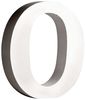 MDF Buchstabe O, FSC 100%, 9,9x2x11cm, weiß Bild 1