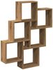 vidaXL Würfelregal Artisan-Eiche 78x15x93 cm Holzwerkstoff 856595 Bild 2