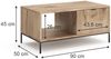 Couchtisch Eliza Viking Oak 90 x 50 cm mit einer Schublade Vicco Bild 3