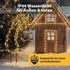 SALCAR 1M LED Gartenstecker Sternschnuppe, Weihnachtslicht Mit 400 Cluster Lichterkette Bild 3