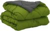 vidaXL Sommerdecke Grün und Anthrazit 220 x 140 cm Mikrofaser 42025446 Bild 5