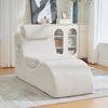 LVHOM Relaxsessel Ergonomisches Design, Lesesessel mit verstellbarer Kopfkissen und Sitzkissen, Fernsehsessel mit Seitentasche, Cord Bezug, bis 200kg belastbar Bild 2