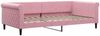 vidaXL Tagesbett mit Matratze Rosa 100x200 cm Samt 3197757 Bild 3