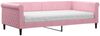 vidaXL Tagesbett mit Matratze Rosa 100x200 cm Samt 3197757 Bild 2