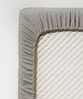 Fleuresse Mako-Satin-Spannlaken colours grau 9021, 180-200x200 Bild 2