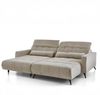 Iwaniccy Ecksofa NIL, Taupe, Feincord, 2 Kopfteilverstellungen, elektrische Sitztiefenverstellung, B 277 x H 108 x T 203 cm Bild 4