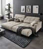 Iwaniccy Ecksofa NIL, Taupe, Feincord, 2 Kopfteilverstellungen, elektrische Sitztiefenverstellung, B 277 x H 108 x T 203 cm Bild 3
